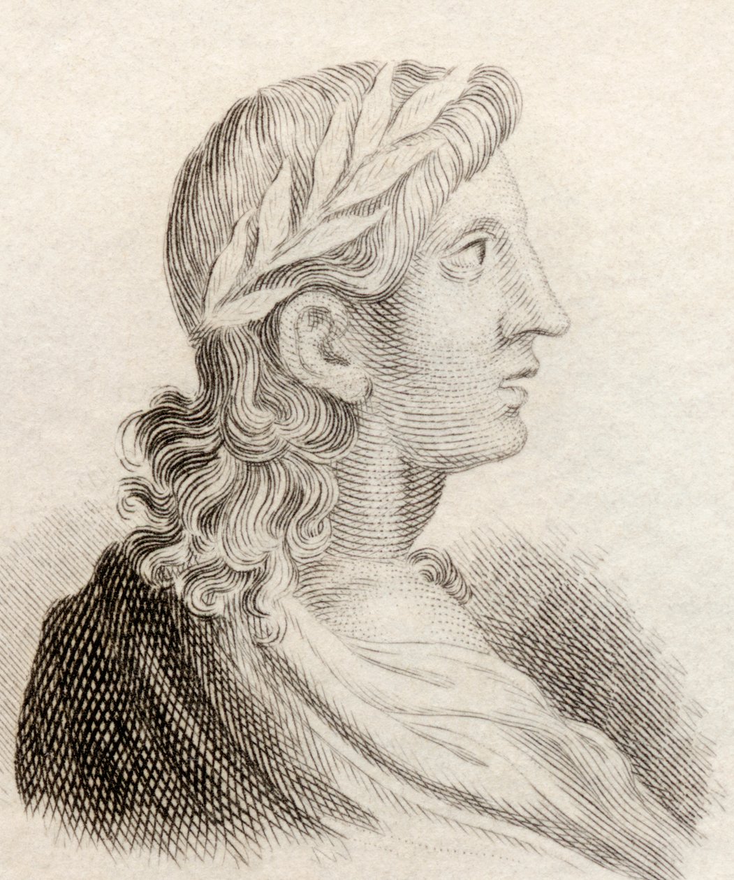Publius Vergilius Maro, 1825 von English School