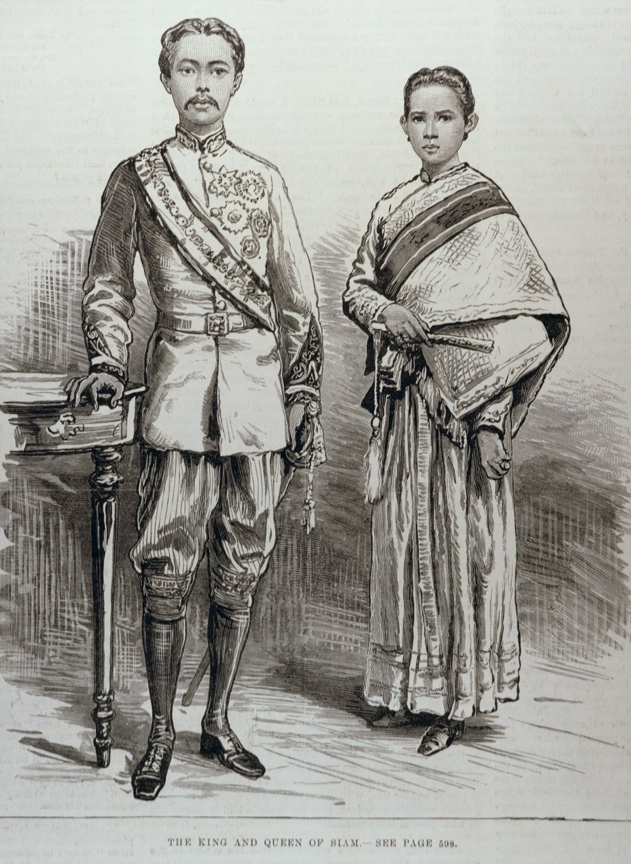 Der König und die Königin von Siam, aus 
