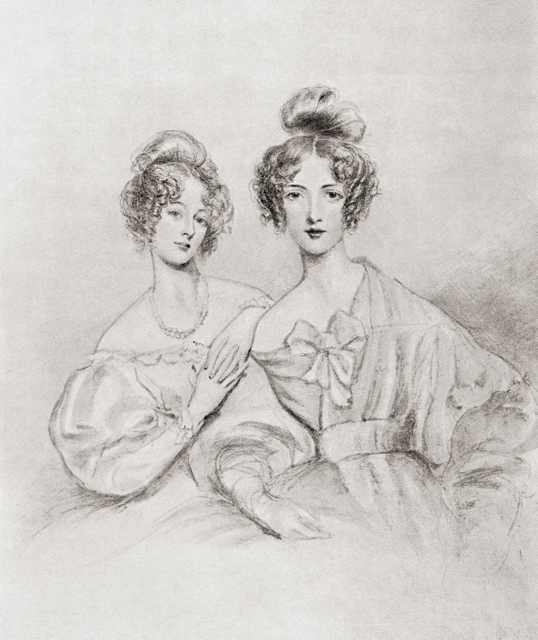 Die Fräuleins Catherine und Mary Glynne, aus 