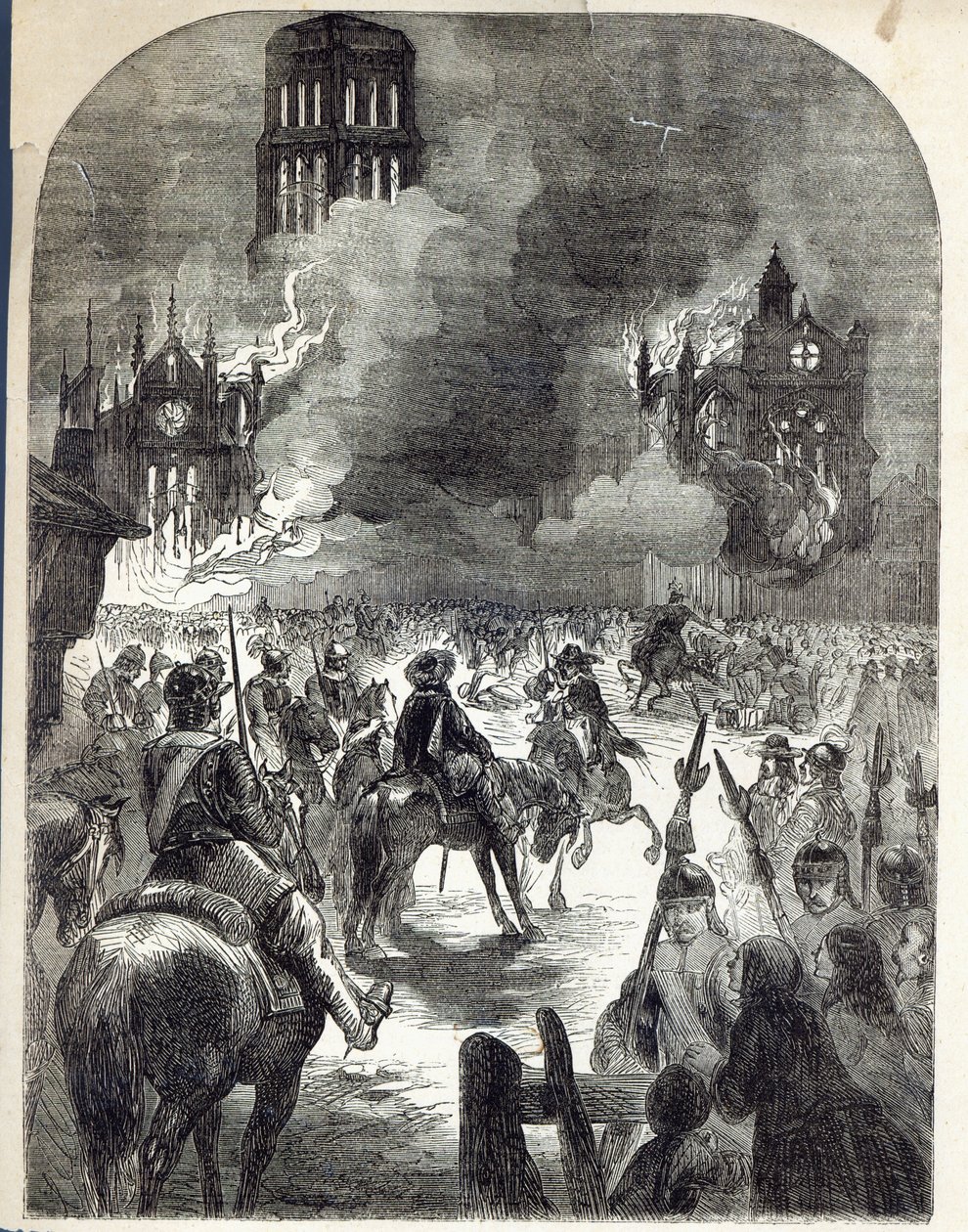 Der Brand von Old St. Paul