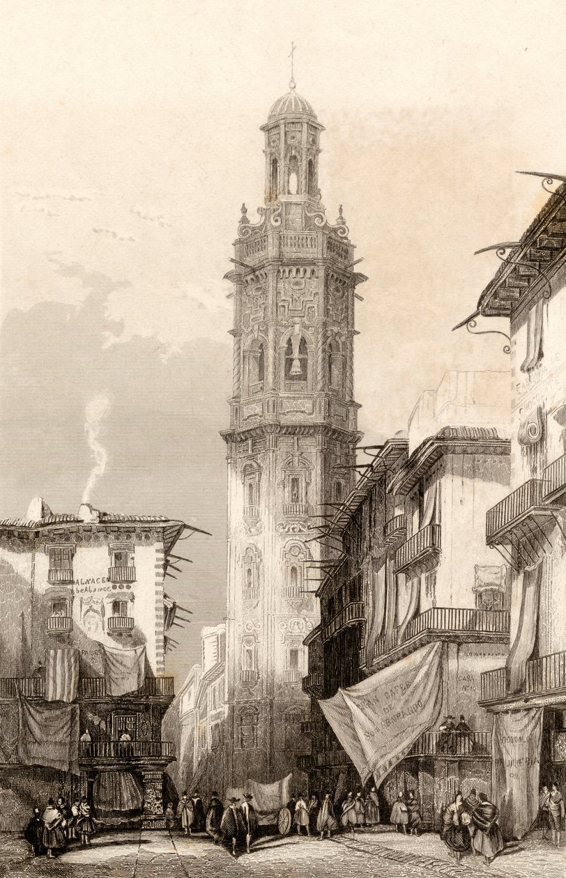 Torre Santa Catalina, Valencia, Spanien von English School