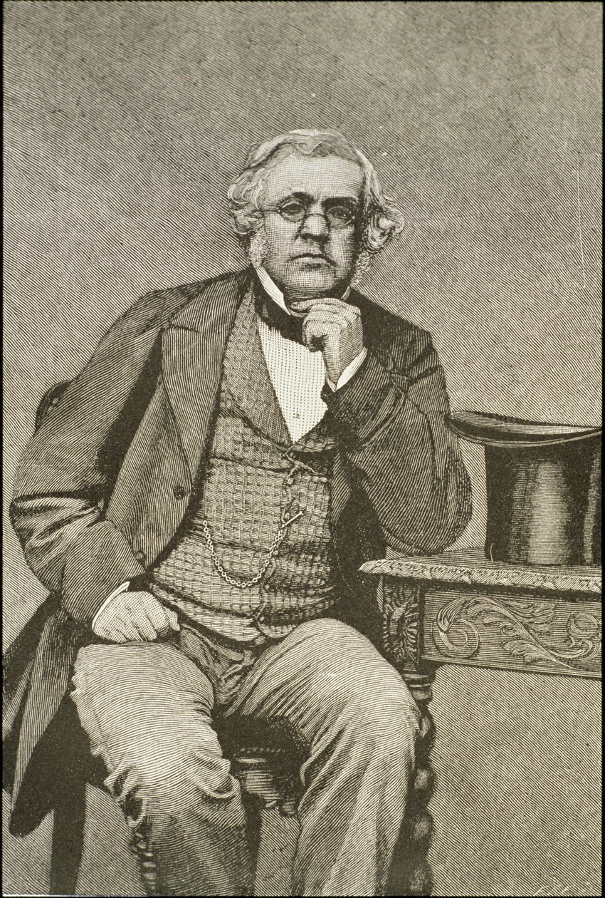 William Makepeace Thackeray (1811-63) von English School