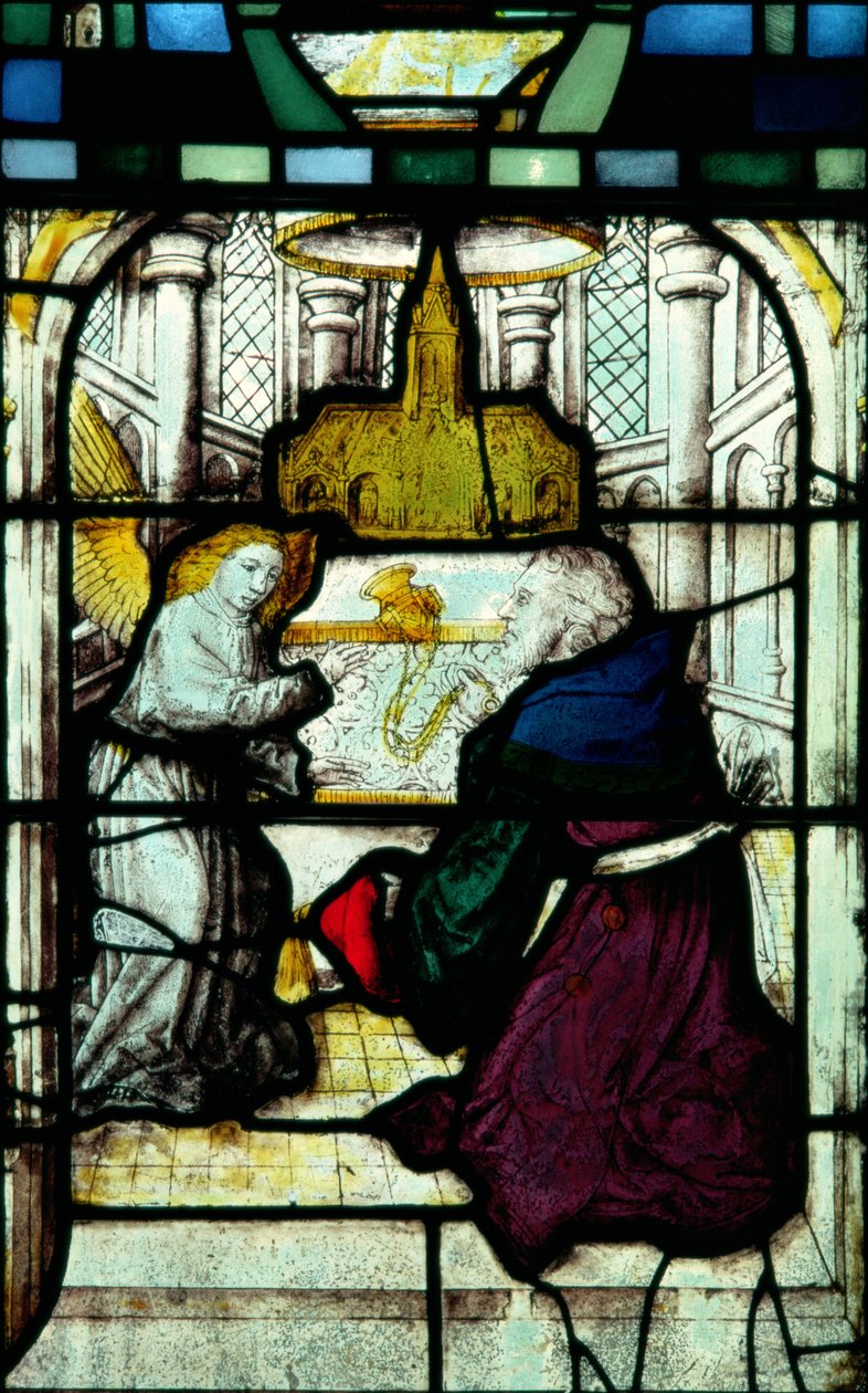 Zacharias und der Engel im Tempel von English School
