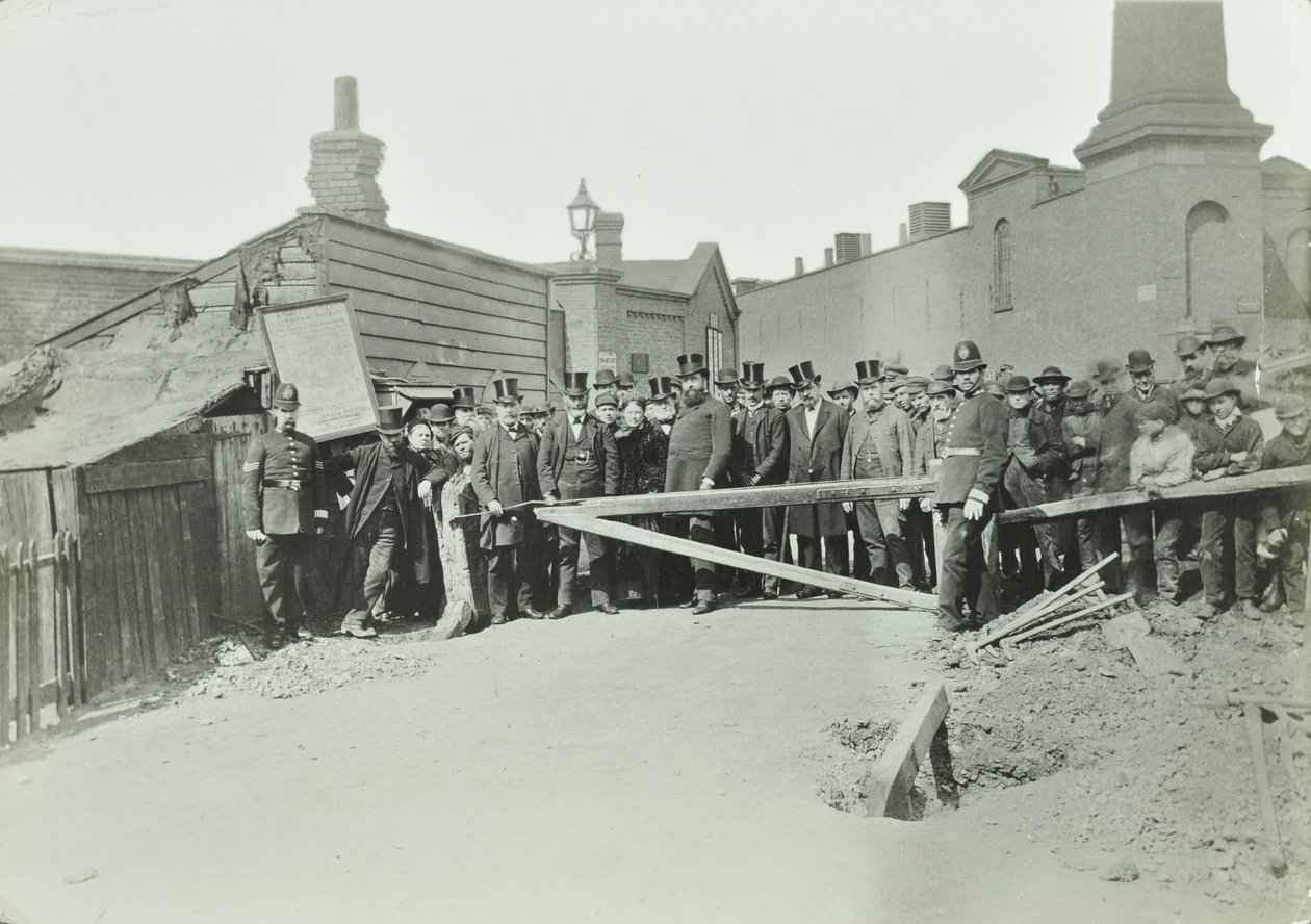 Eastferry Road: Befreiung von Lott, 1885 von English Photographer