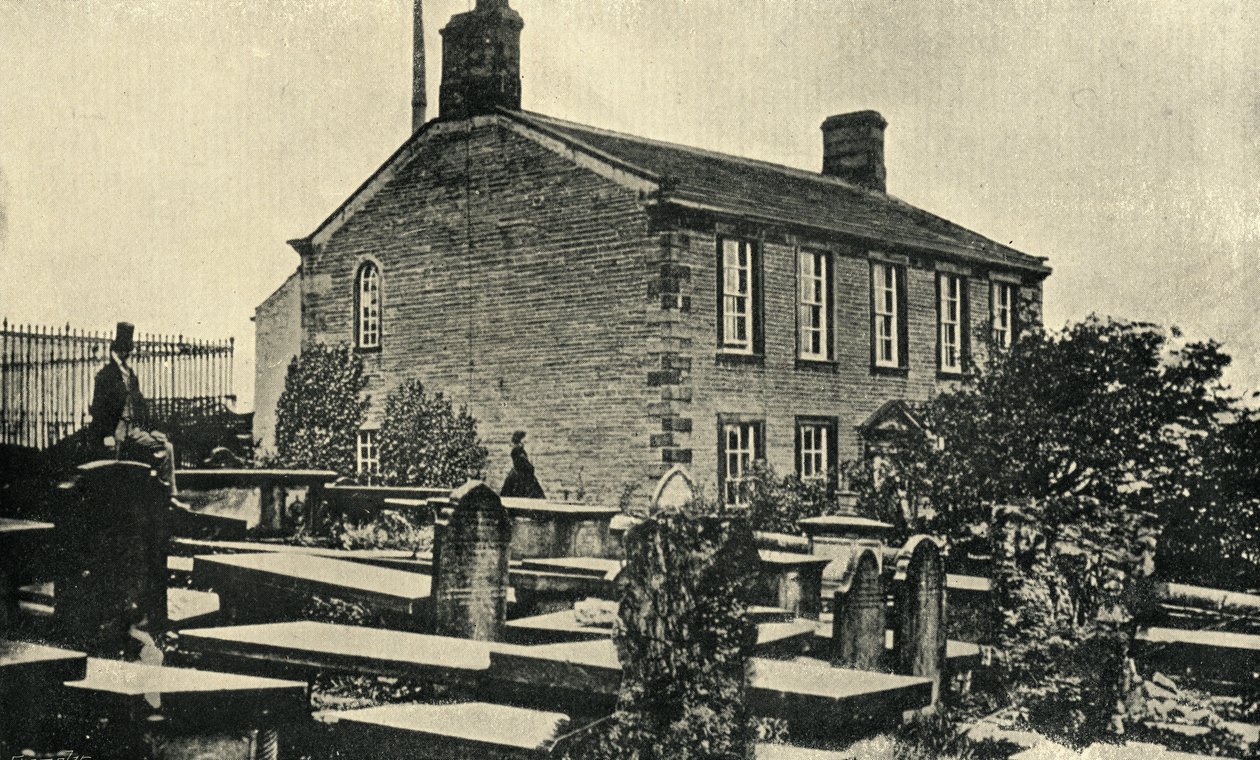 Haworth Pfarrhaus, Zuhause der Familie Brontë von English Photographer