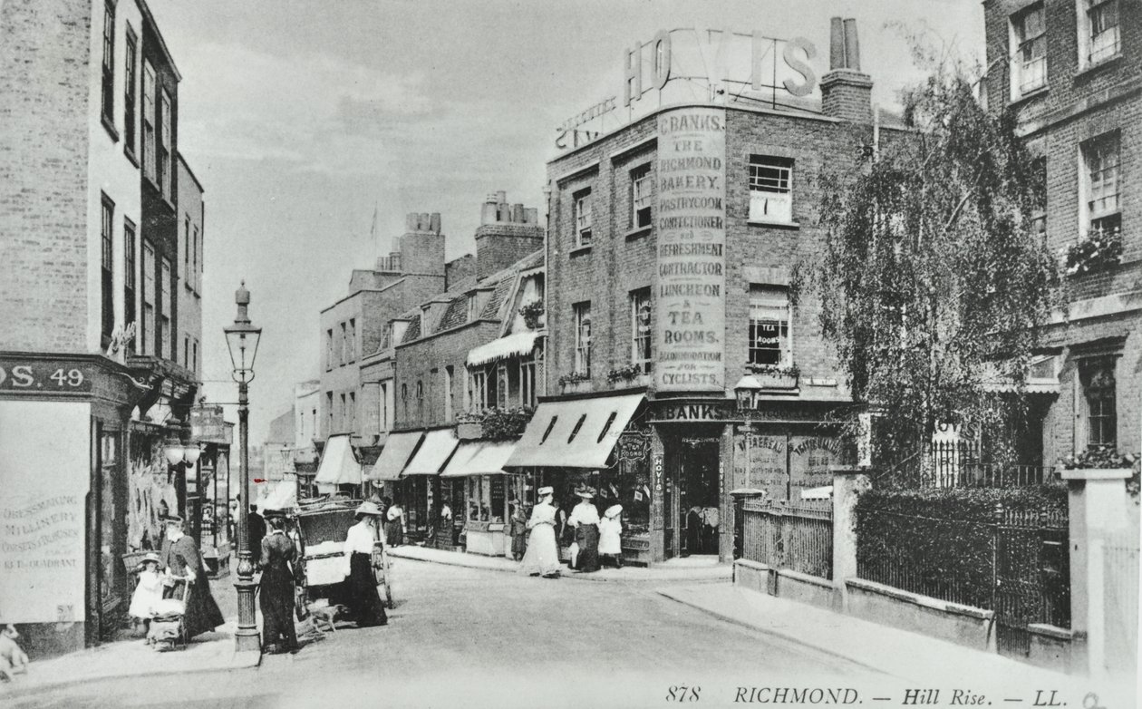 Hill Rise, Richmond: Gesamtansicht, 1895 von English Photographer