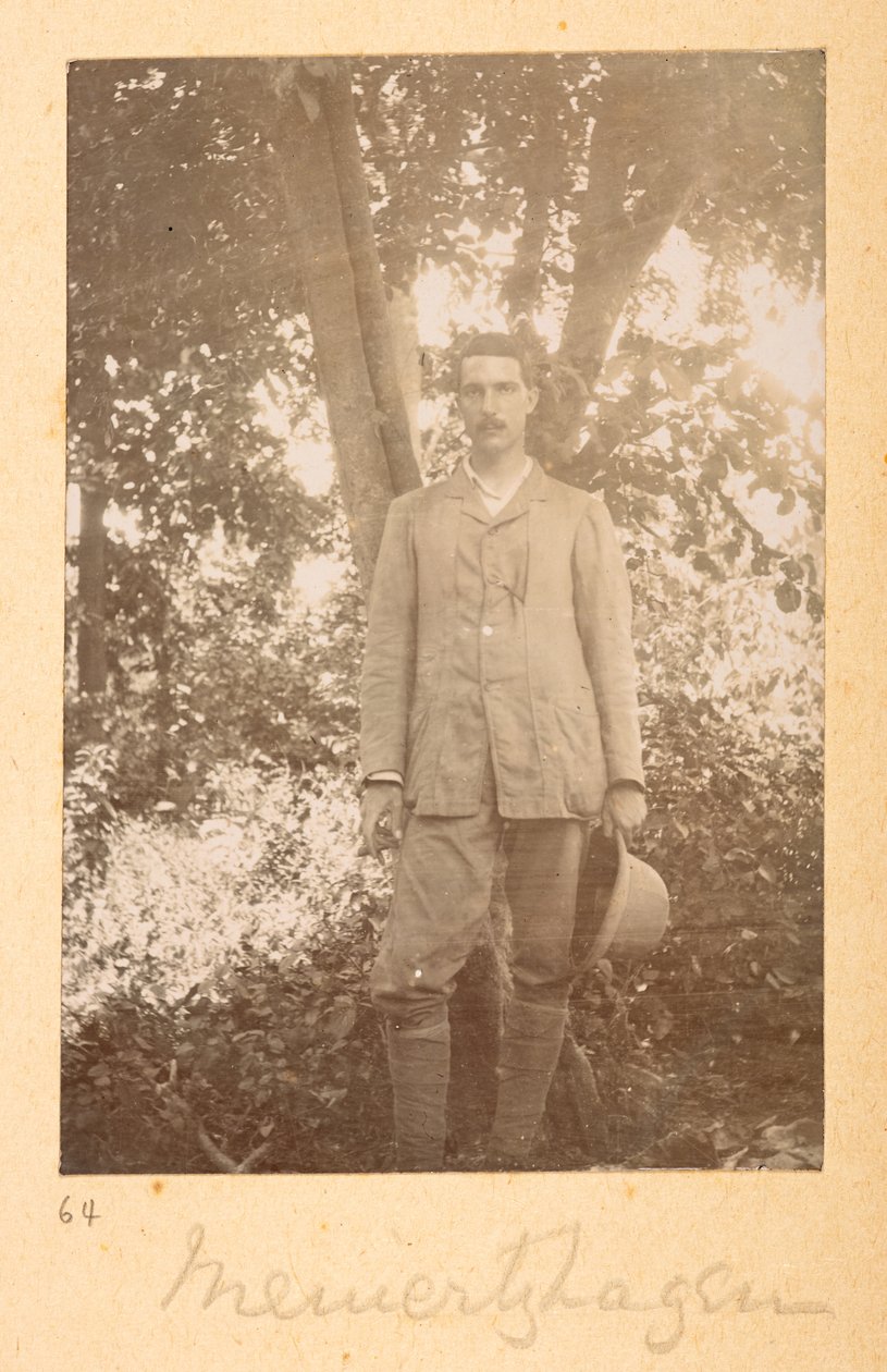 Porträt von Richard Meinertzhagen von Bailey, in indischen Fotografien von F.M. Bailey 1900-03 von English Photographer