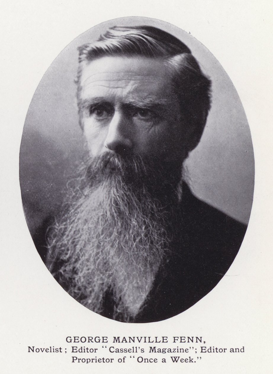 Prominente Männer von London: George Manville Fenn von English Photographer