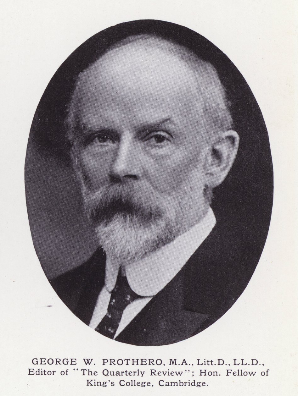 Prominente Männer von London: George W Prothero von English Photographer