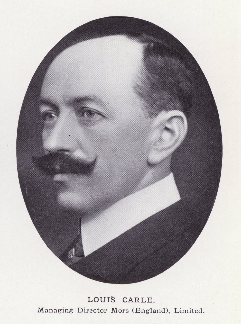Prominente Männer von London: Louis Carle von English Photographer