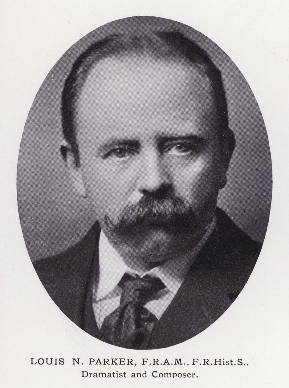 Prominente Männer von London: Louis N Parker von English Photographer