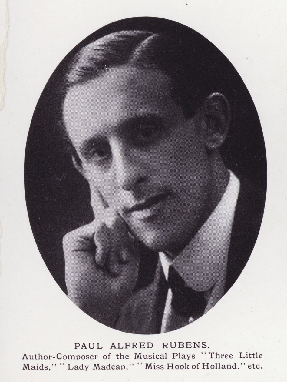 Prominente Männer von London: Paul Alfred Rubens von English Photographer