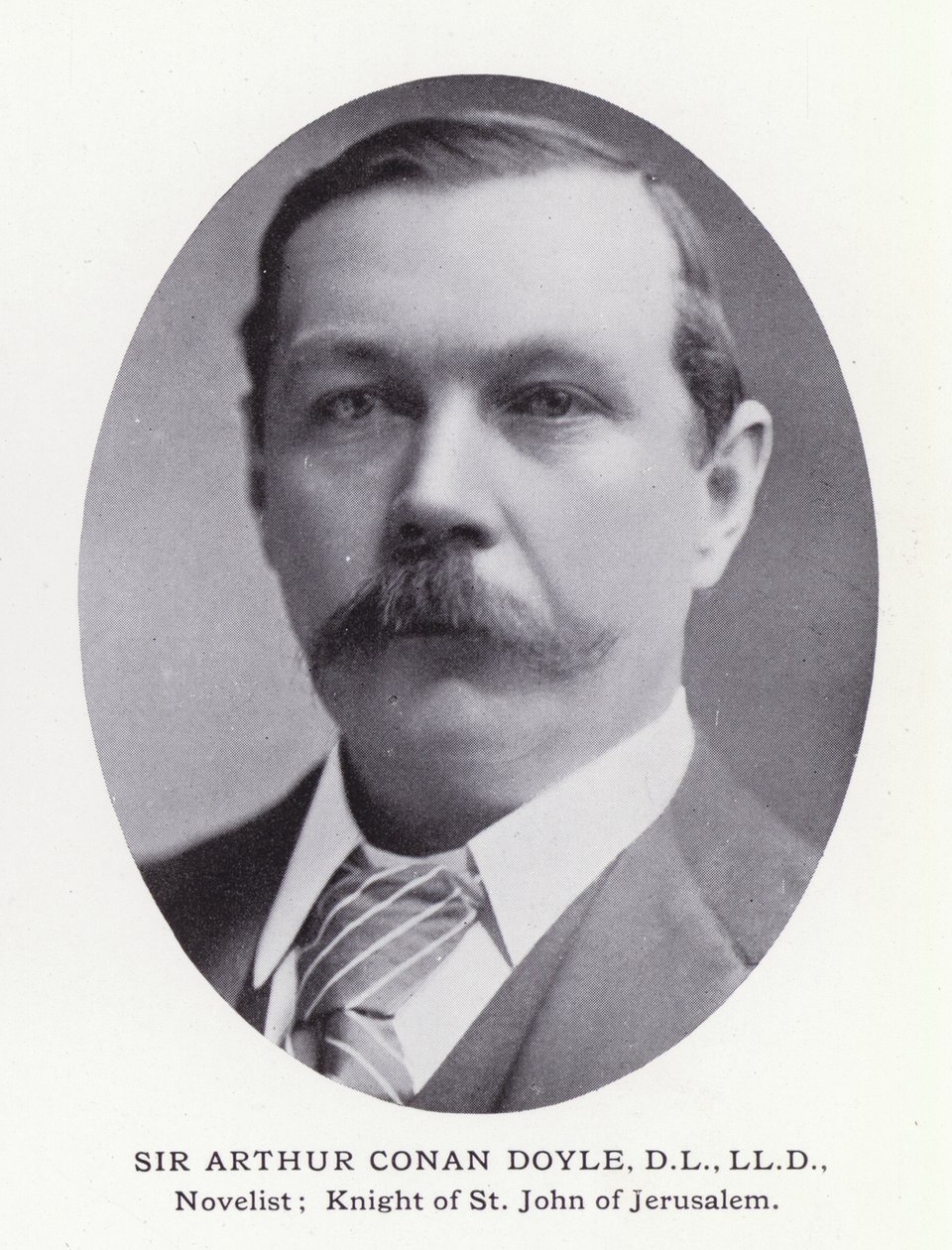 Prominente Männer von London: Sir Arthur Conan Doyle von English Photographer