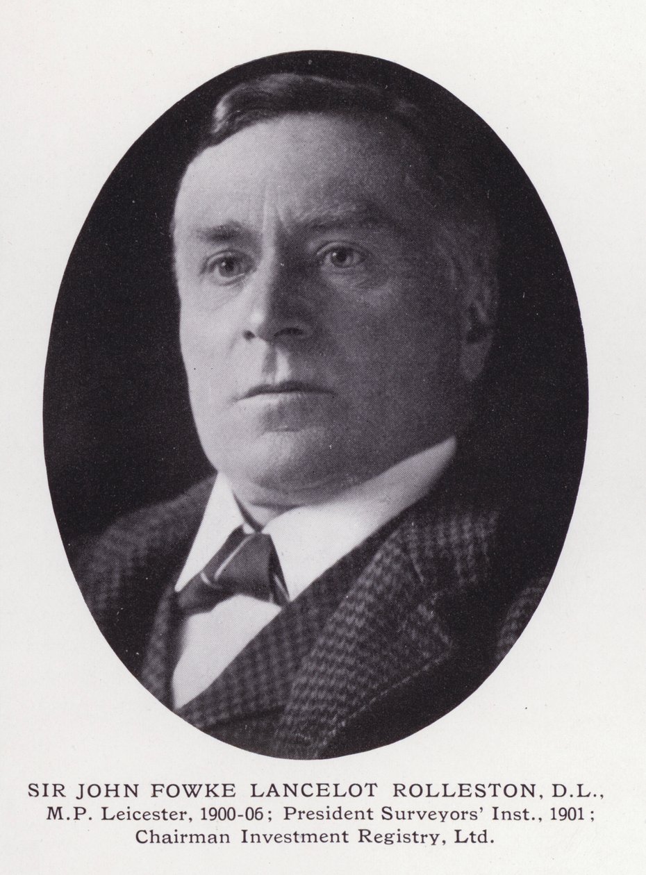 Prominente Männer von London: Sir John Fowke Lancelot Rolleston von English Photographer