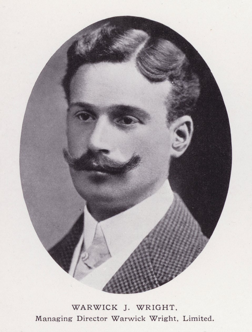 Prominente Männer von London: Warwick J Wright von English Photographer