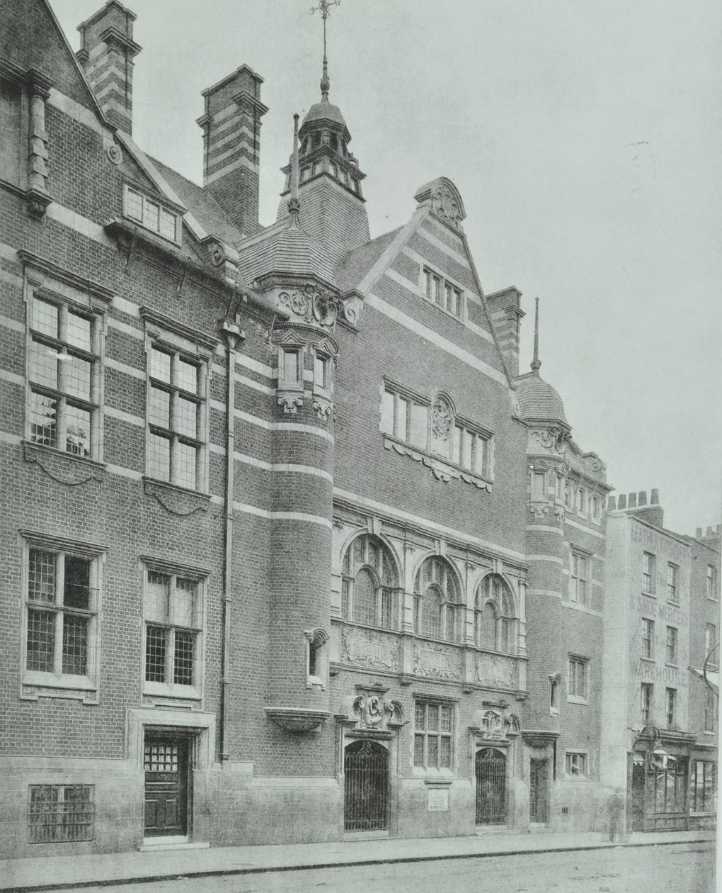 Shoreditch Public Baths: Außenansicht, 1898 von English Photographer