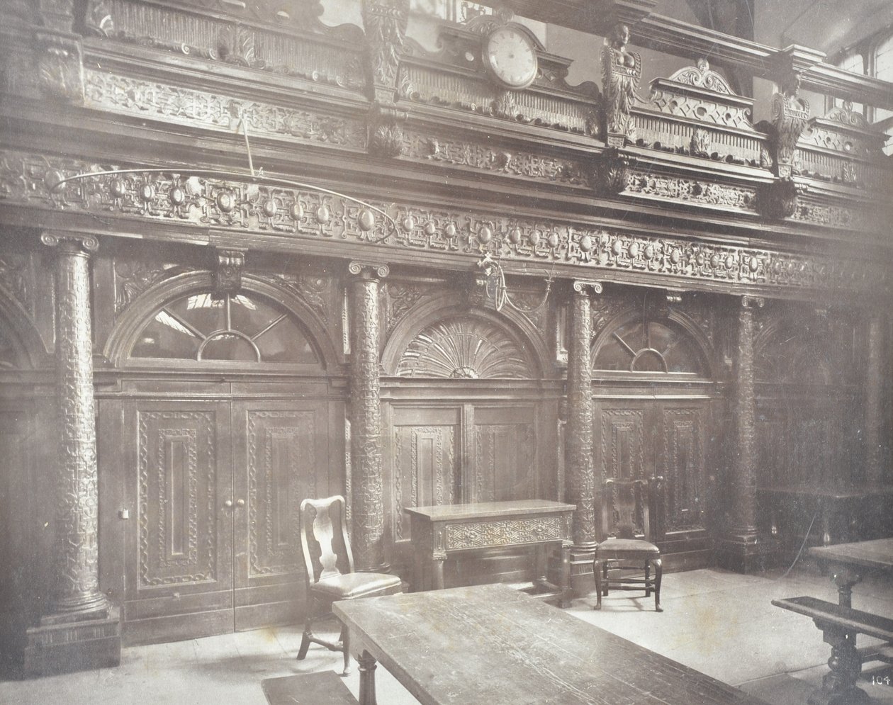 Ansicht der Grays Inn Hall, London, 1885 von English Photographer