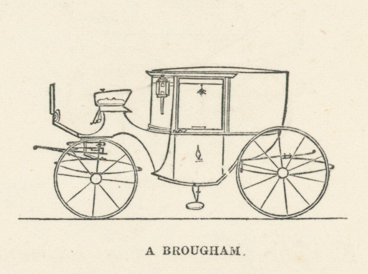 Ein Brougham von English School