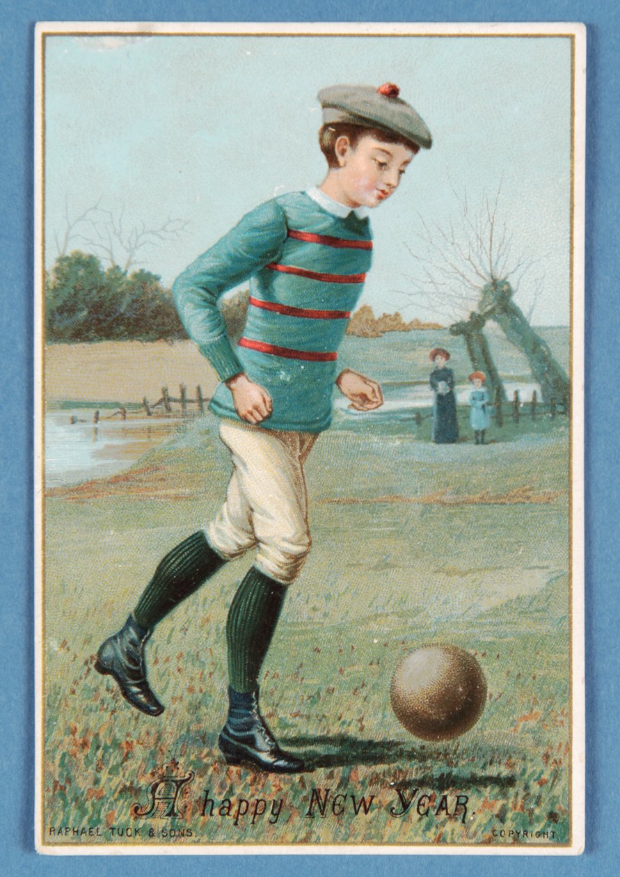 Ein glückliches neues Jahr, ca. 1890er von English School