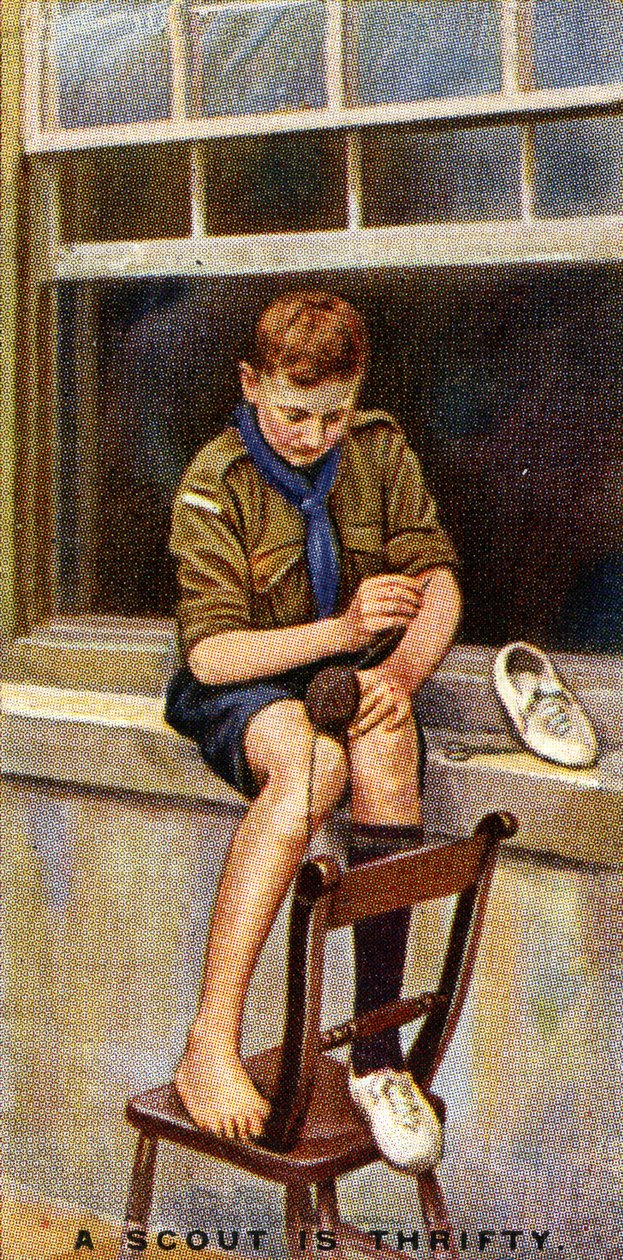 Ein Pfadfinder ist sparsam, 1929 von English School