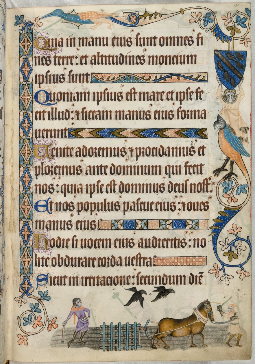 Add. 42130 fol.171 Pflügen, aus dem 