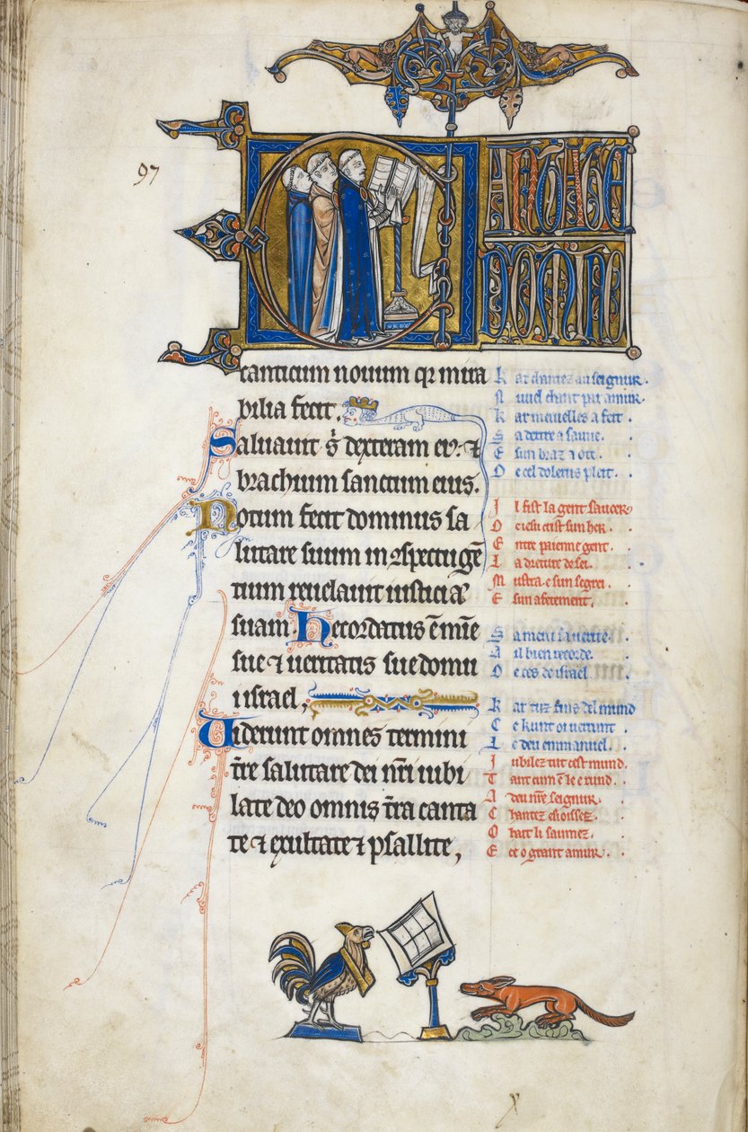 Psalm 97; Initiale 
