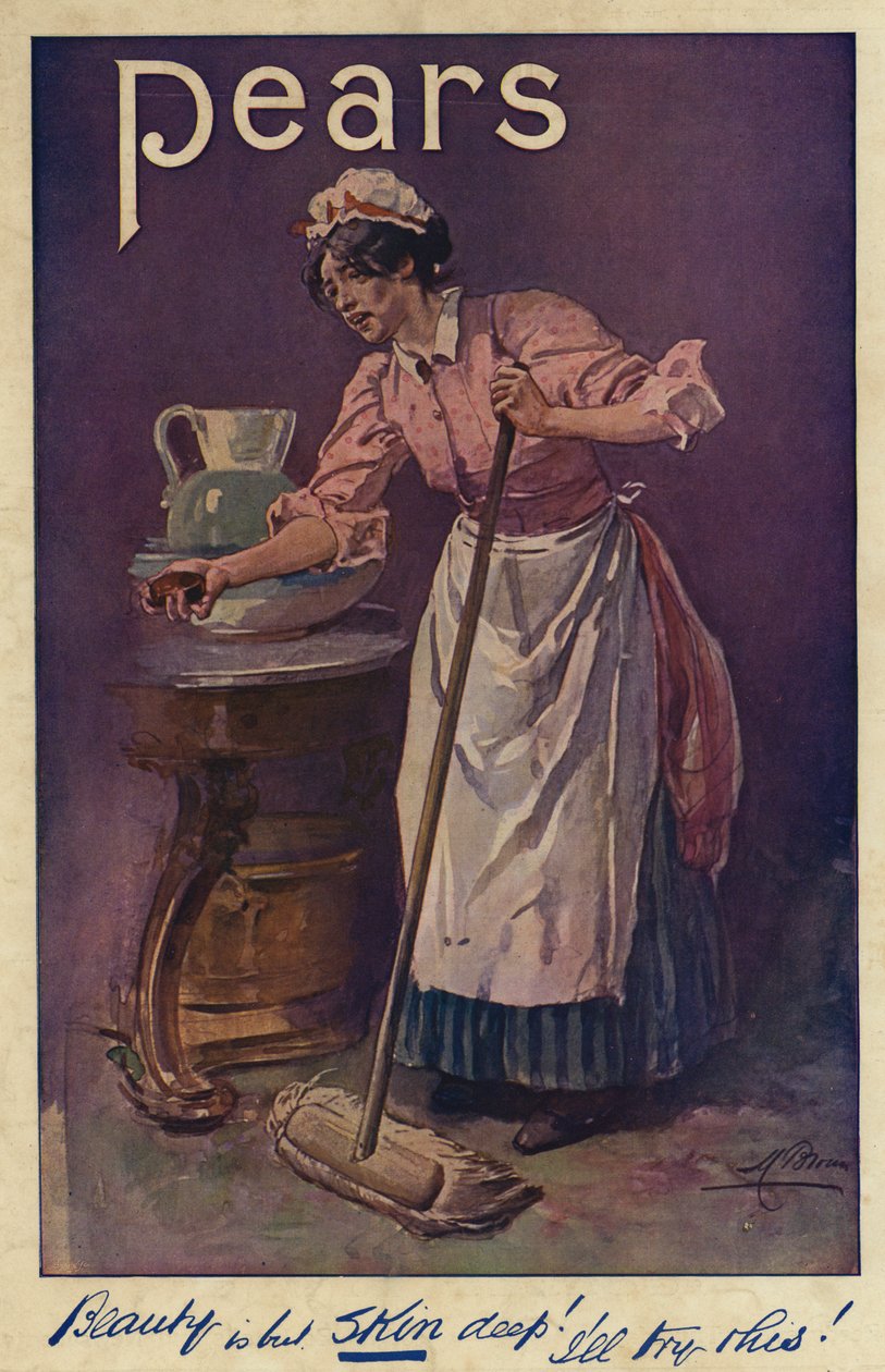 Werbung, Pears Seife von English School