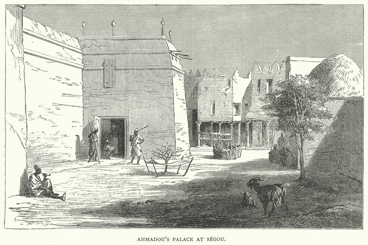 Ahmadous Palast in Segou von English School