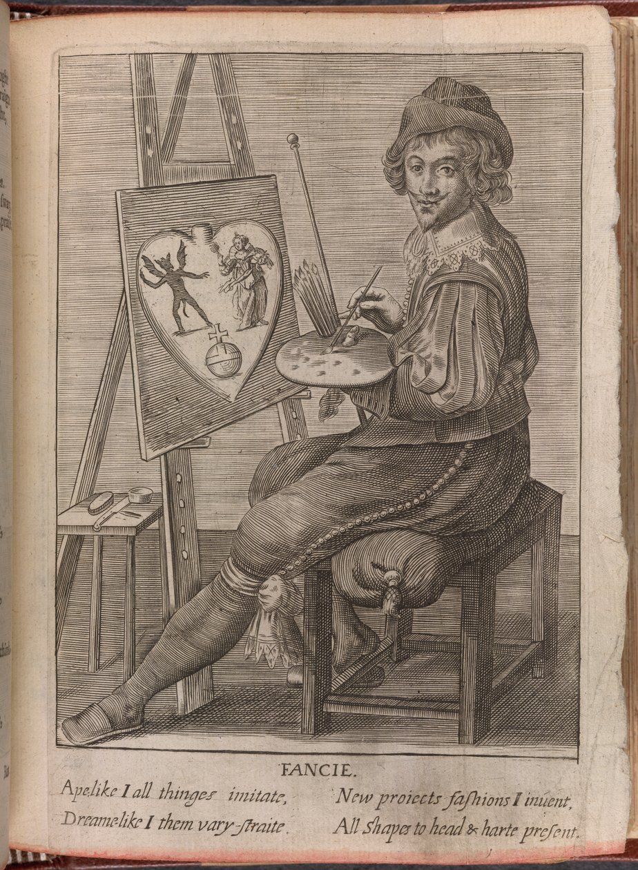 Ein Künstler, Illustration aus 