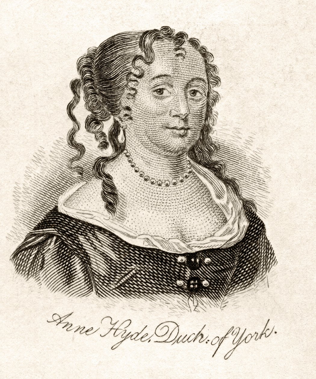 Anne Hyde, Herzogin von York, aus 
