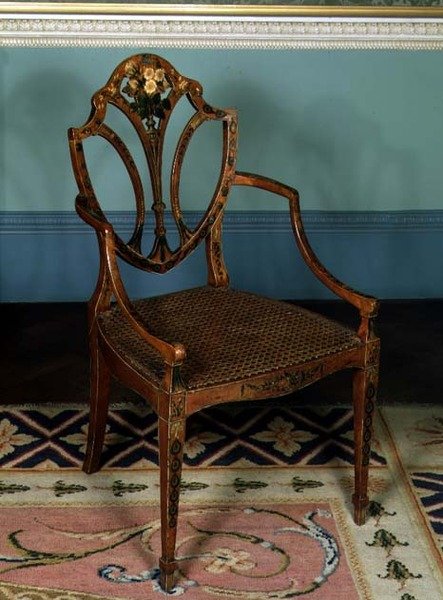 Sessel, von George Seddon, ca. 1780 von English School