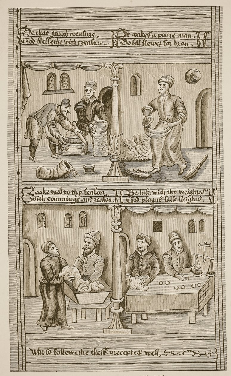 Bäcker von York, 1595-1596 von English School