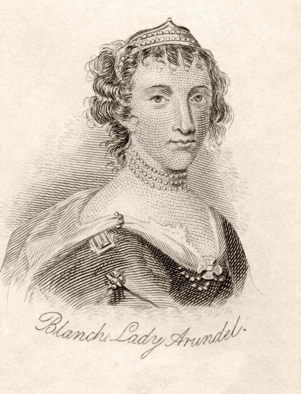 Blanche Somerset, Baroness Arundell von Wardour, aus 