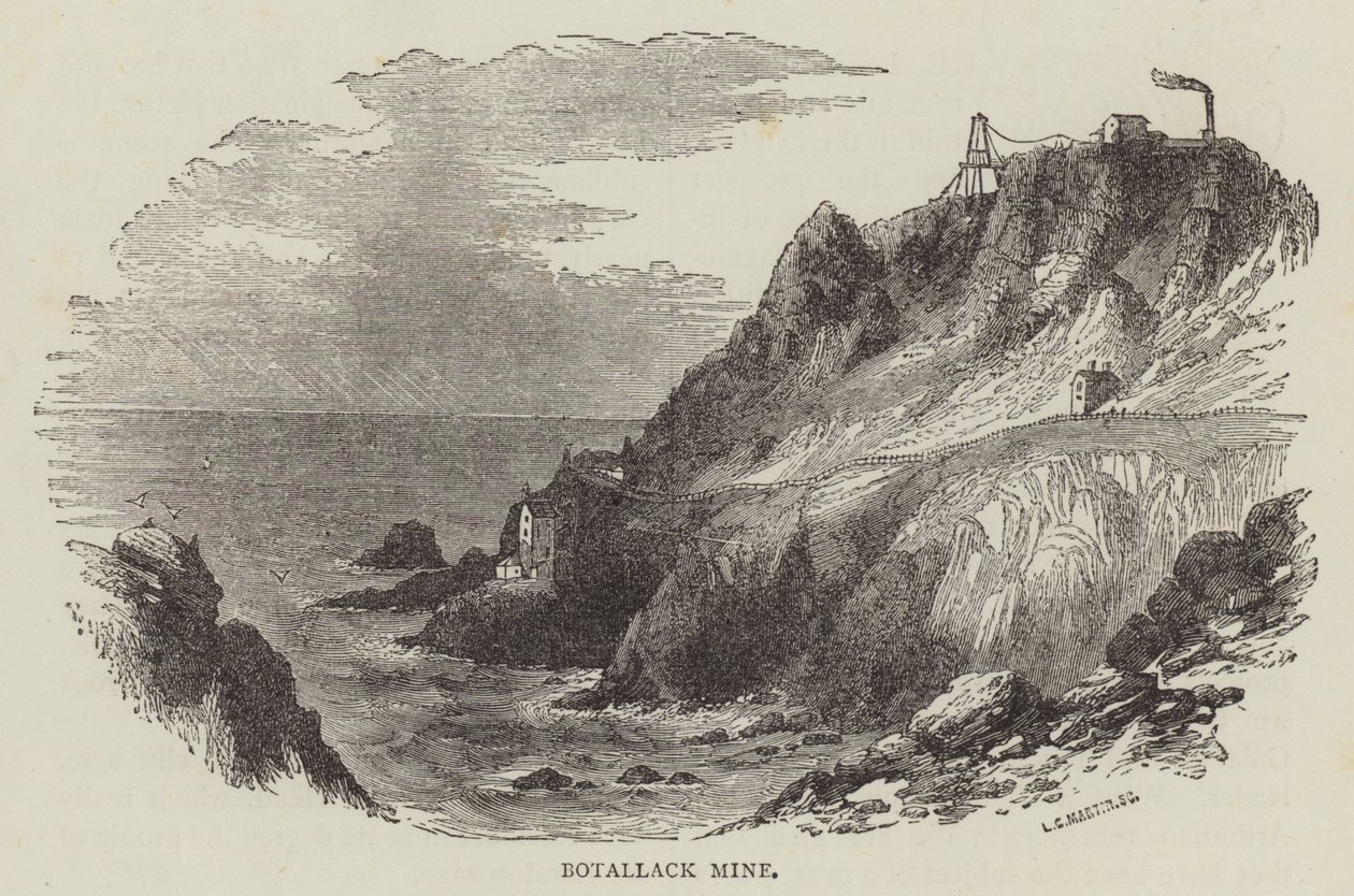 Botallack-Mine von English School