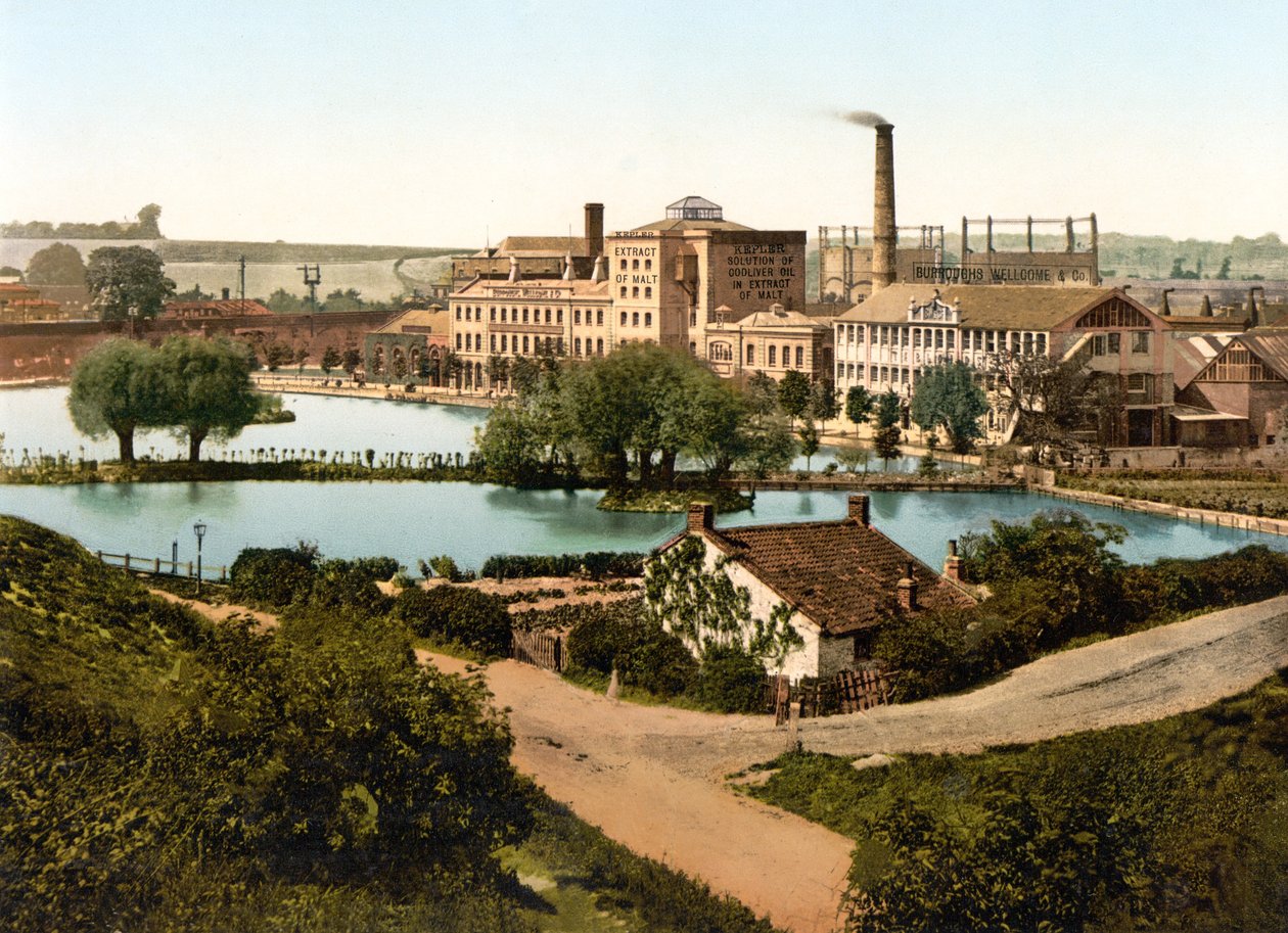 Burroughs, Wellcome & Company Fabrik, Dartford von English School