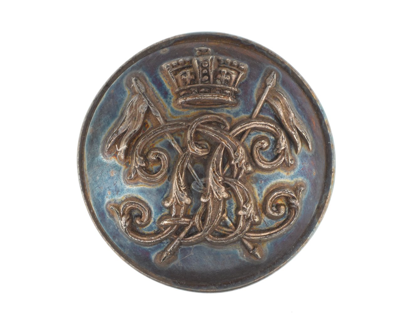 Knopf, 9. Regiment der Bengal Lancers, vor 1901 von English School