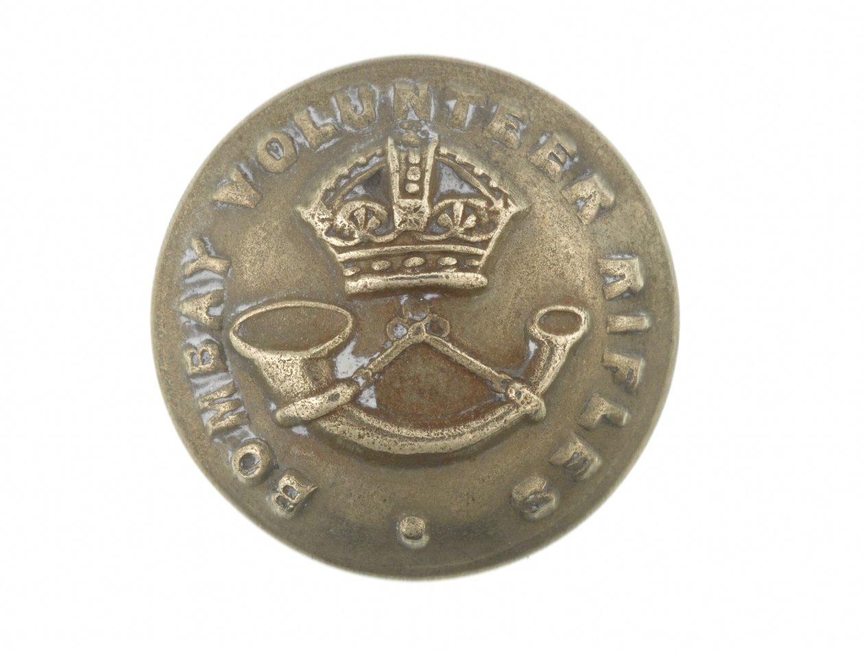 Knopf, Bombay Volunteer Rifles, 1901-1947 von English School