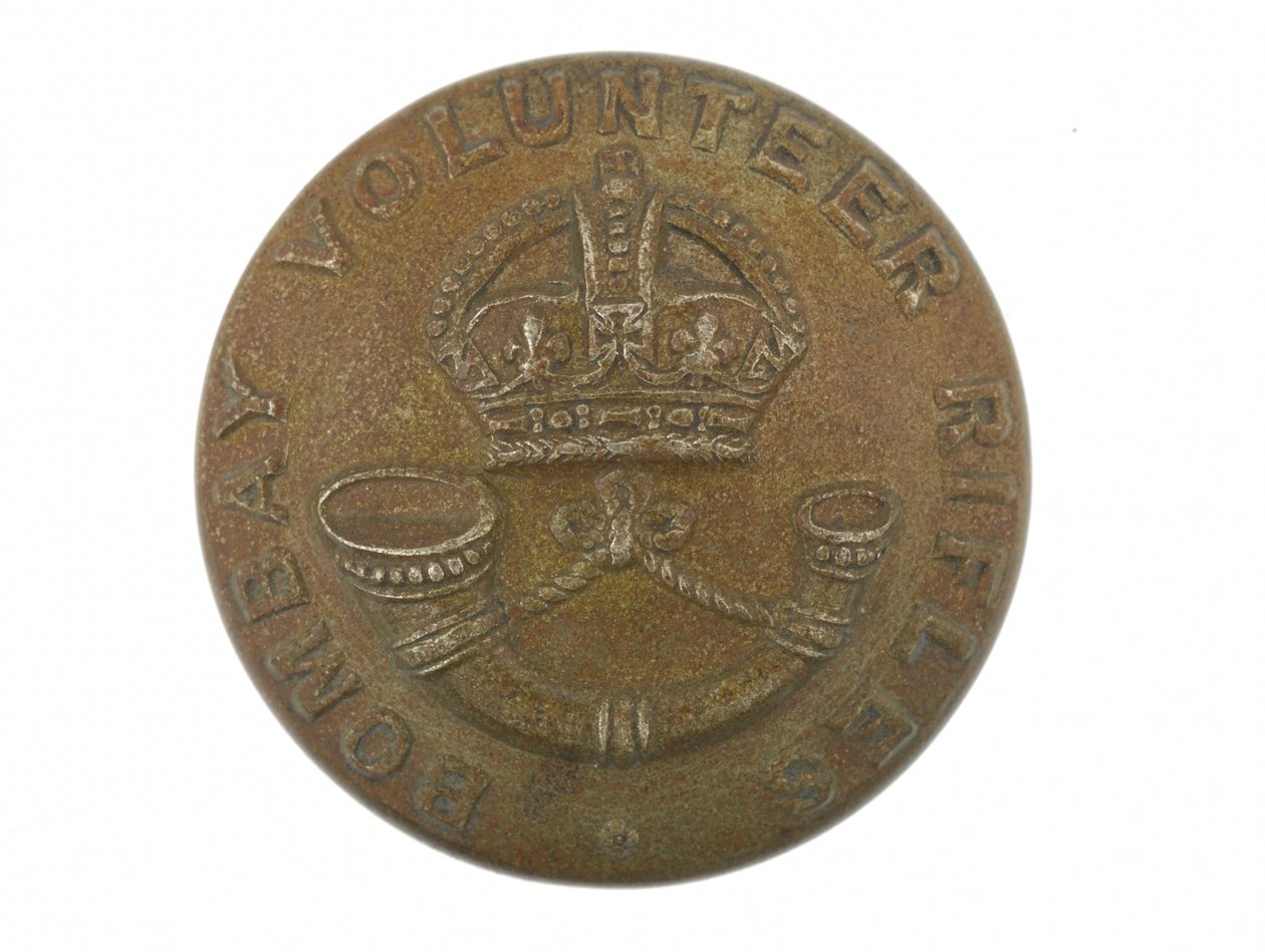 Knopf, Bombay Volunteer Rifles, 1901-1947 von English School