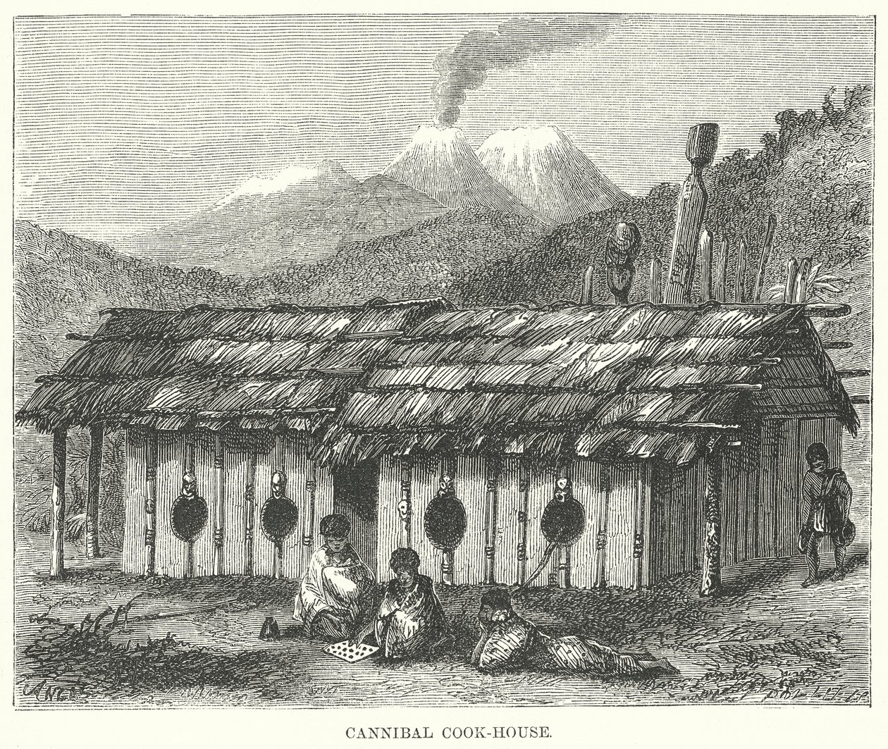 Kannibalen-Kochhaus von English School