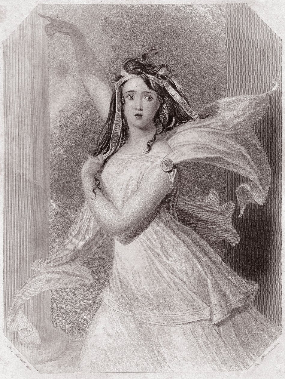 Kassandra (eine Prophetin) (Troilus und Cressida) aus der Shakespeare Women