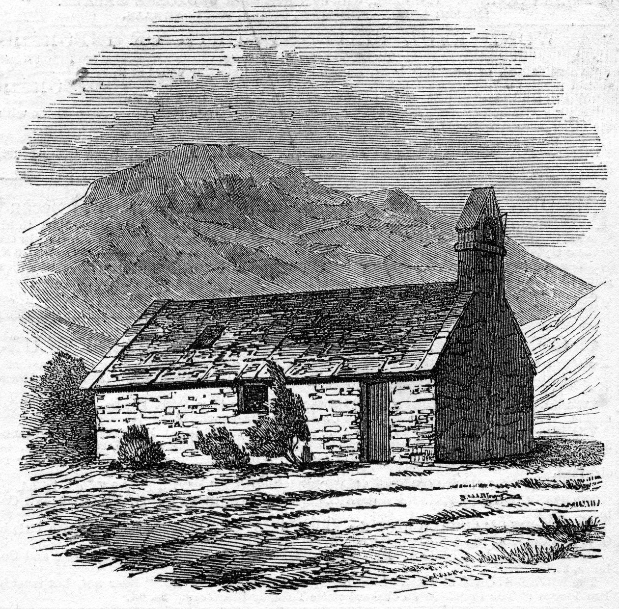 Kapelle in Wastdale Head, Cumberland von English School