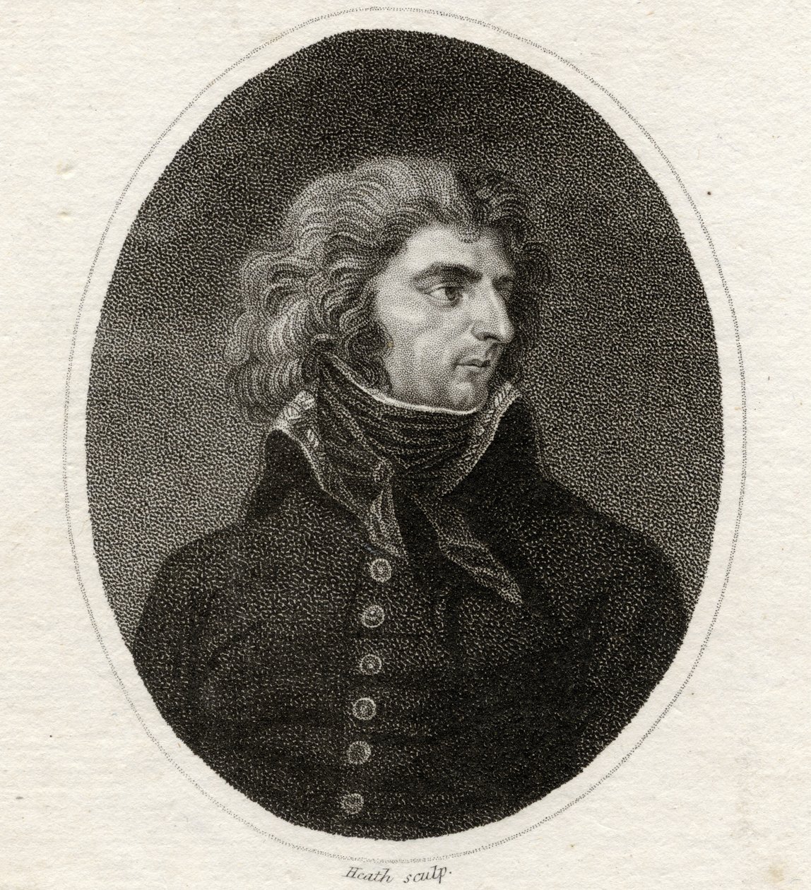 Karl XIV. (1783-1844), König von Schweden und Norwegen (1818-44), graviert von Heath, aus 