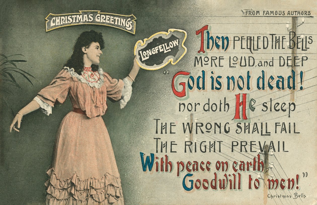 Weihnachtsgrußkarte von English School
