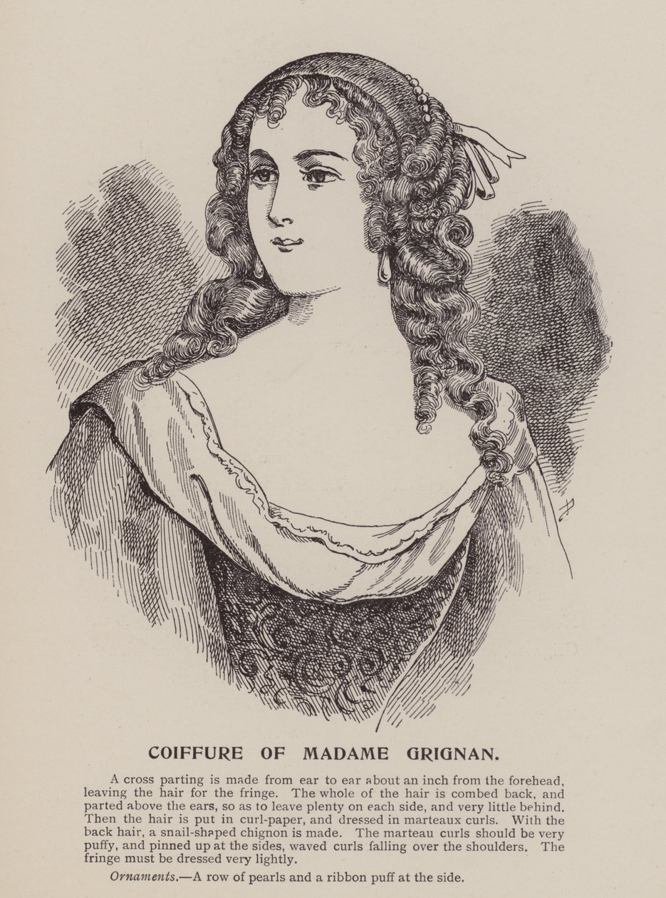 Frisur von Madame Grignan von English School
