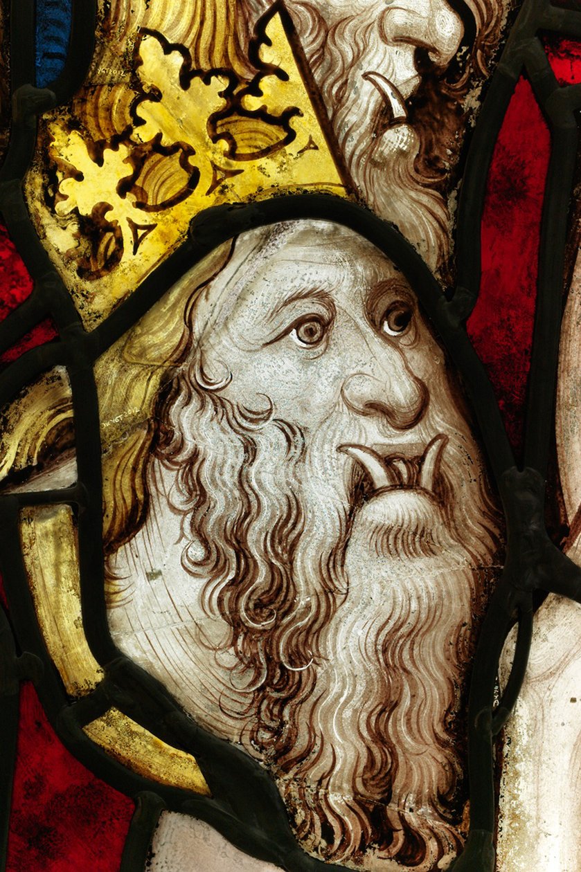 Erhaltener Abschnitt aus dem Großen Ostfenster der York Minster: 