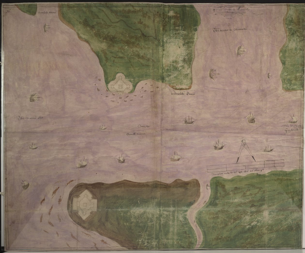 Plan von Orwell Haven von Richard Lee von English School