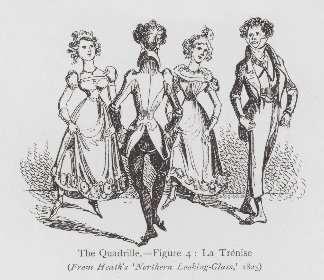 Tanz: Die Quadrille, Figur 4, La Trenise von English School