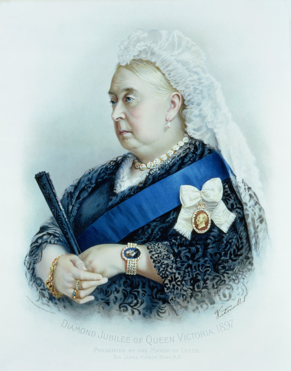 Diamantenes Jubiläum von Königin Victoria (1819-1901) 1897 von English School