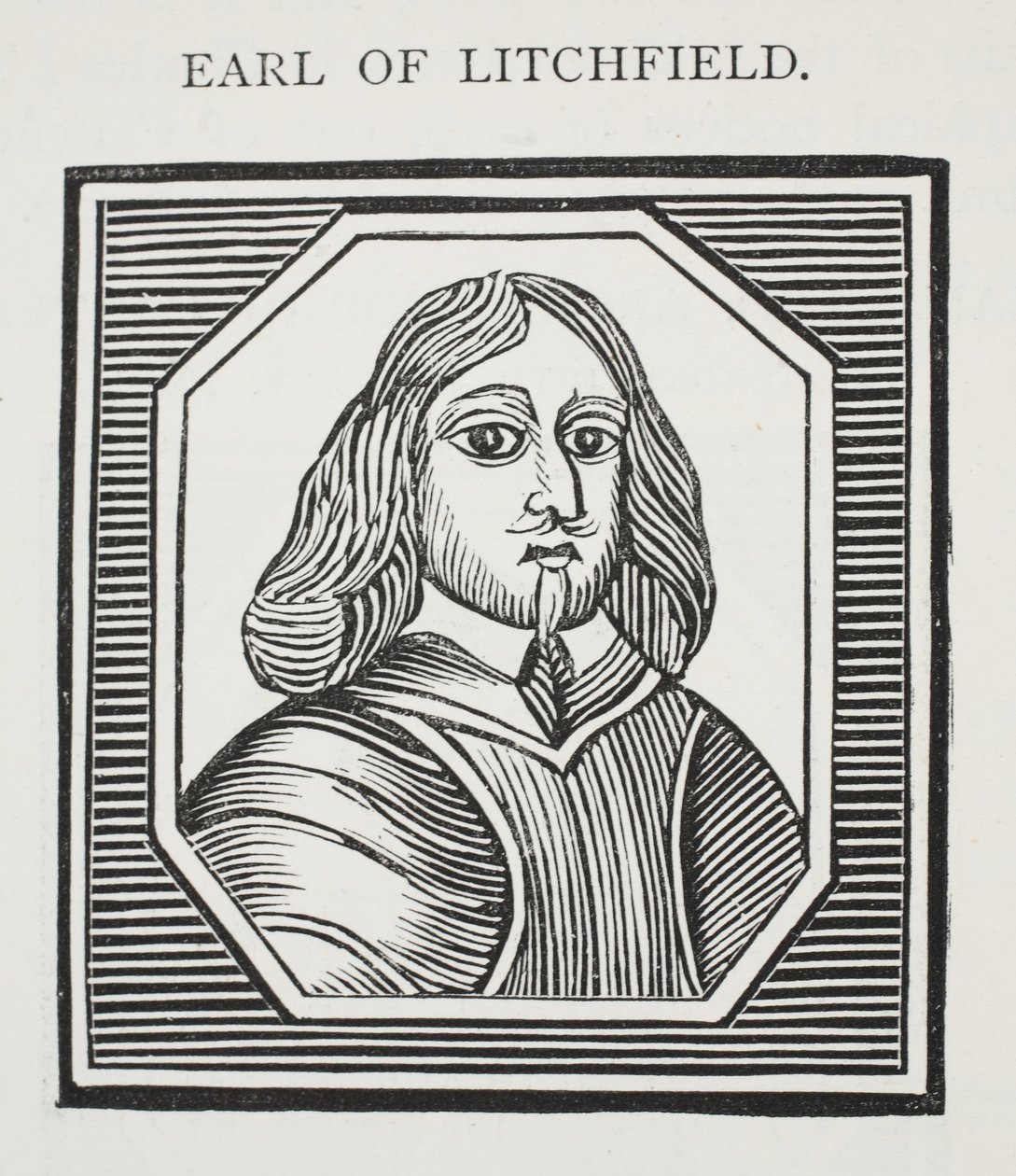 Earl of Litchfield, Illustration aus Chap-books des achtzehnten Jahrhunderts von John Ashton, veröffentlicht 1882 von English School
