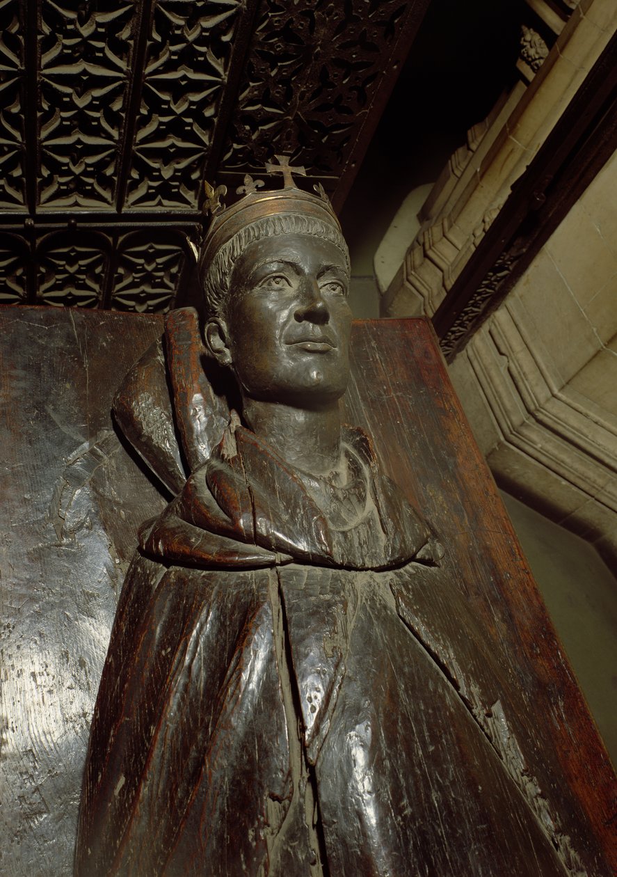 Abbild von Heinrich V. (1387-1422) von English School